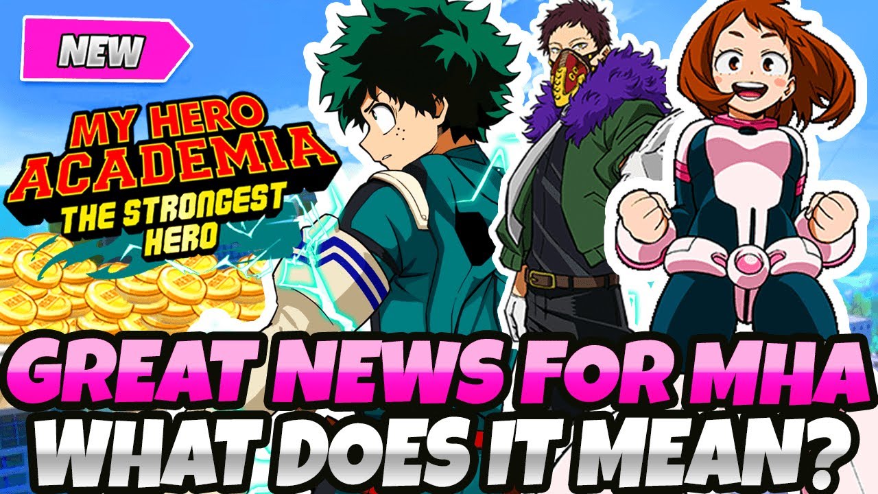 *GREAT NEWS FOR MHA* WHAT DOES THIS MEAN FOR GLOBAL'S FUTURE? (My Hero Academia: The Strongest Hero)