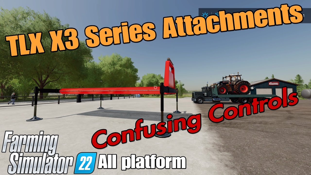 Насадки серии TLX X3 / Мод FS22 для всех платформ