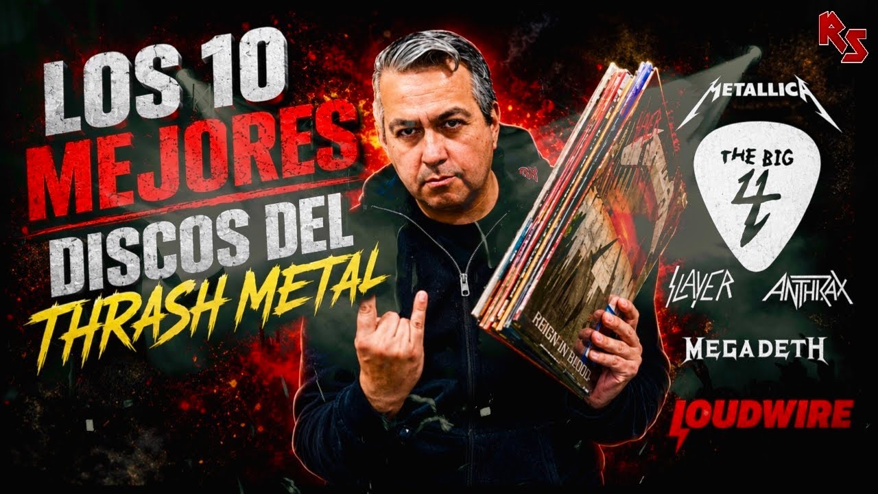 Los 10 Mejores Discos de los Big 4 de Thrash Metal.