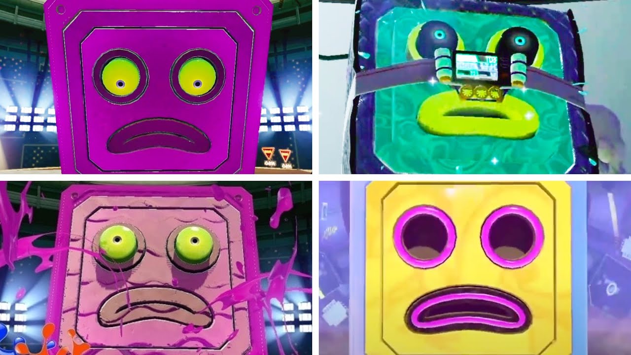 Splatoon - Evolution of Octostomp  (2015-2022)