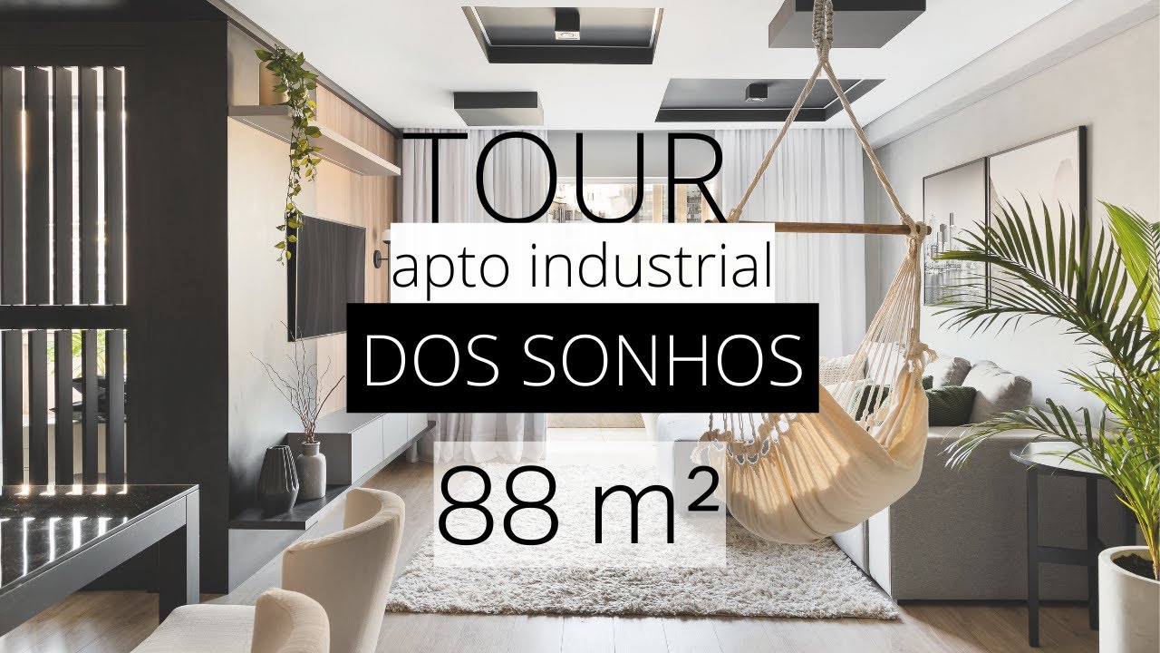 TOUR EM APARTAMENTO COM INTERIORES MODERNO EM CURITIBA #interiores #reformaresidencial #arquitetura