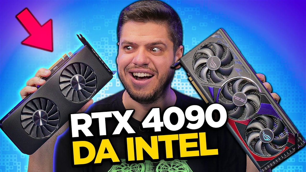 COMPREI a Intel ARC A770, a RTX 4090 DA INTEL