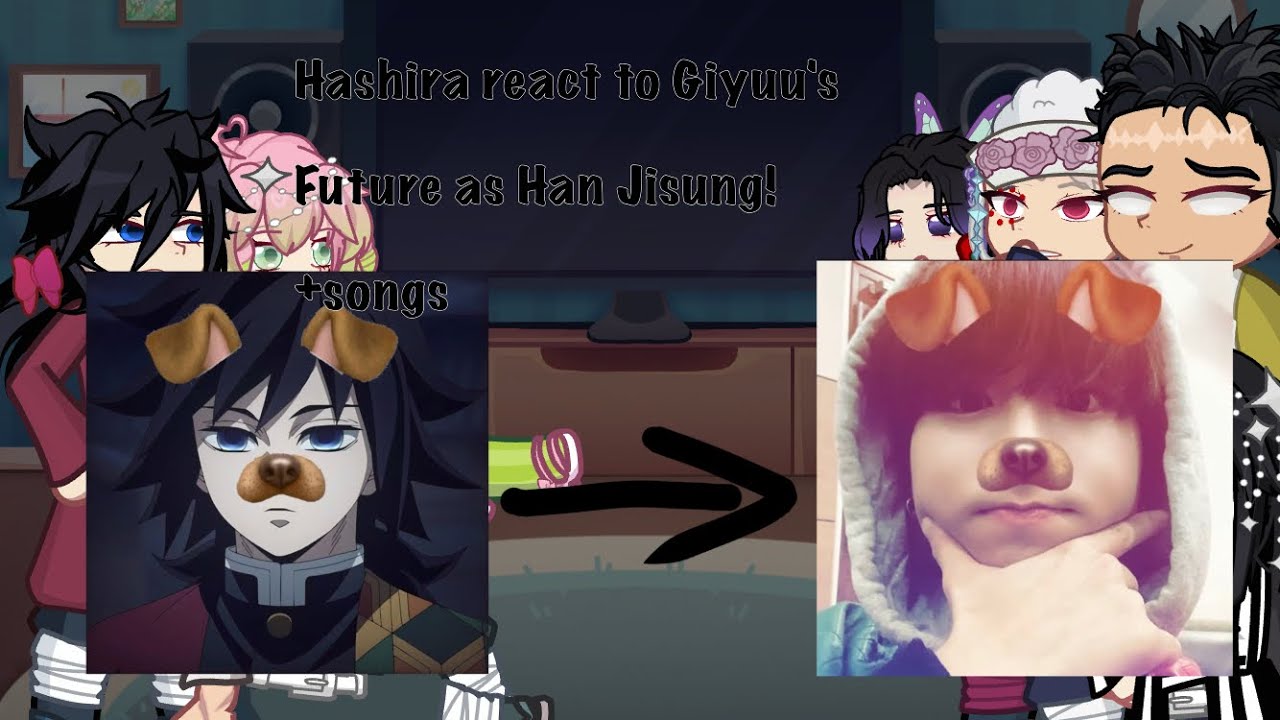 ||Hashira react to Giyuu Tomioka as Han Jisung!||No Muichiro/rengoku||Minsung||
