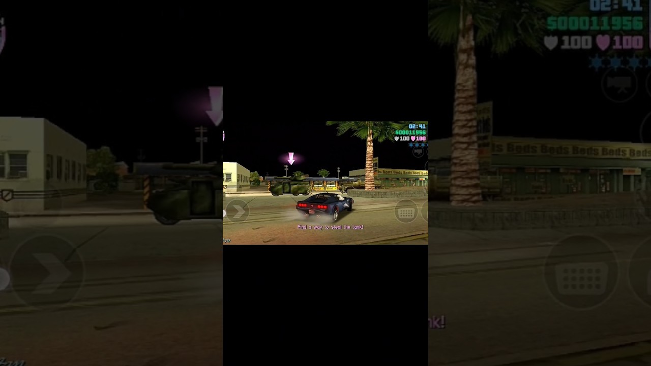 Tommy Steals a MILITARY TANK 😳🔥 || GTA Vice City