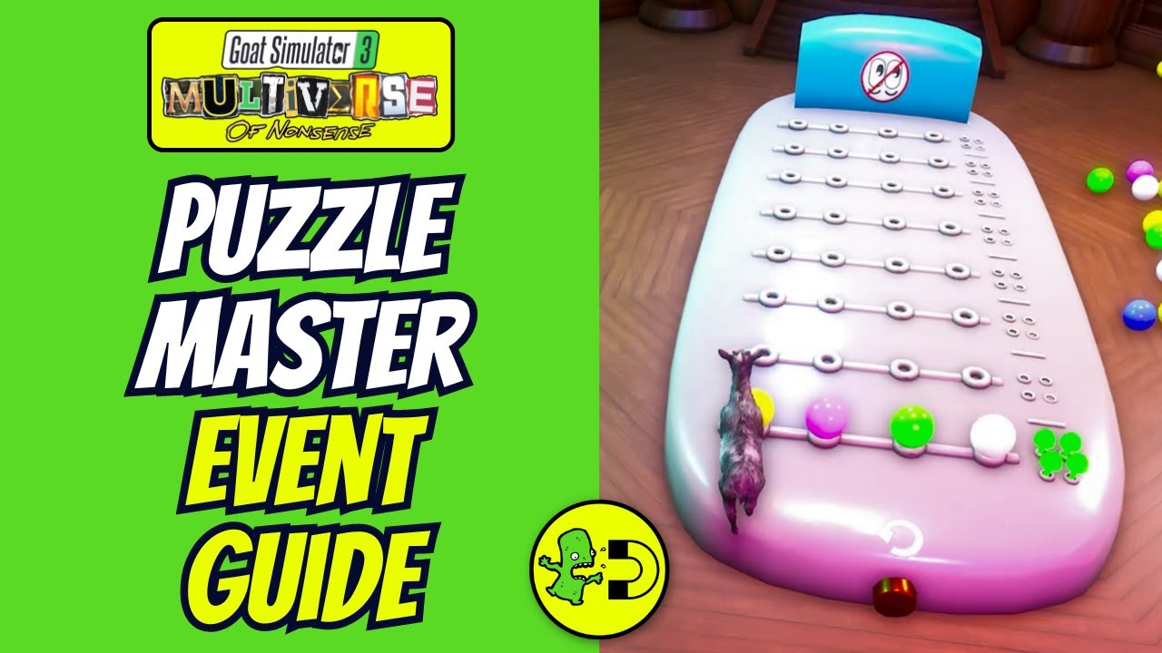 Puzzle Master Goat Simulator 3: Przewodnik po wydarzeniach Multiverse of Nonsense