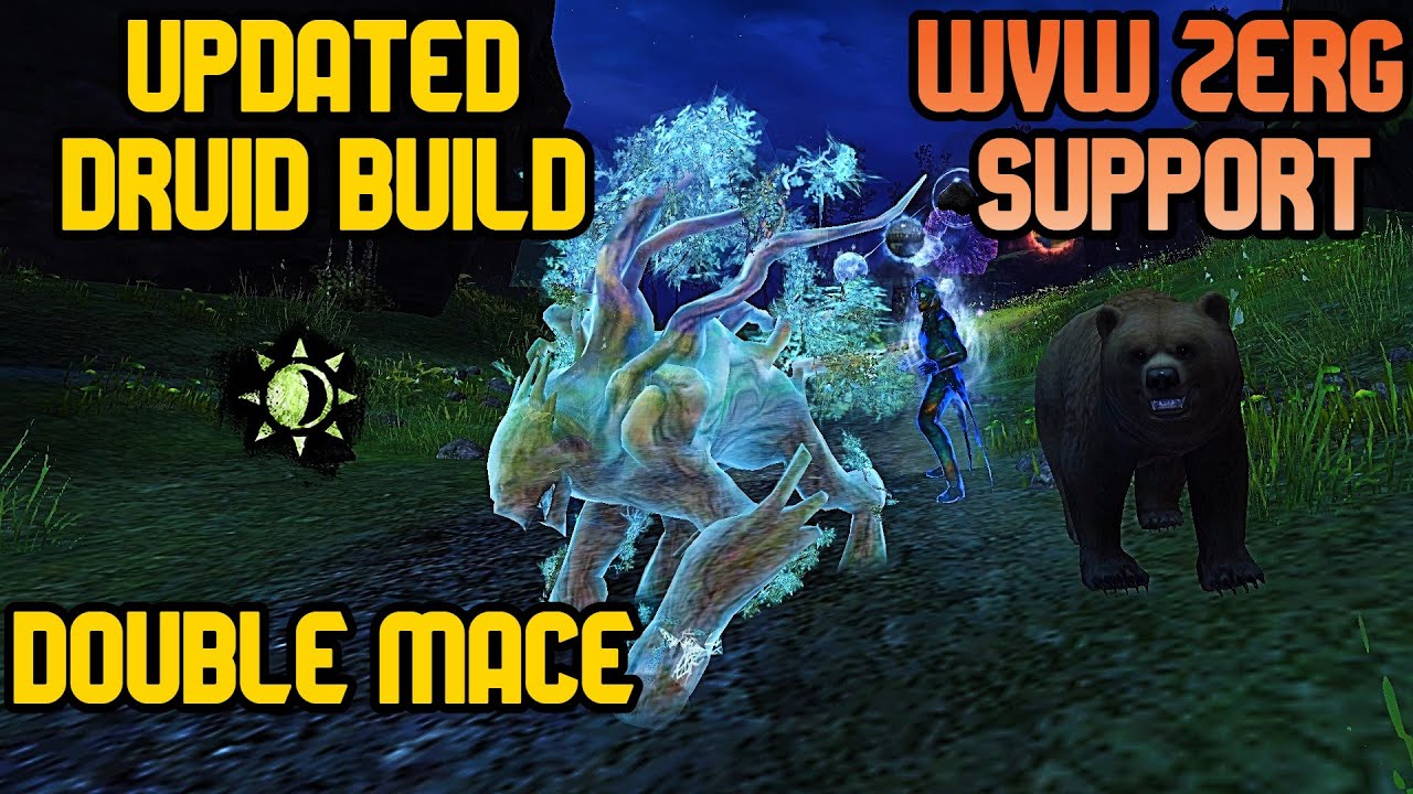 GW2 WvW - Support Druid Updated Build - Huge Heals!