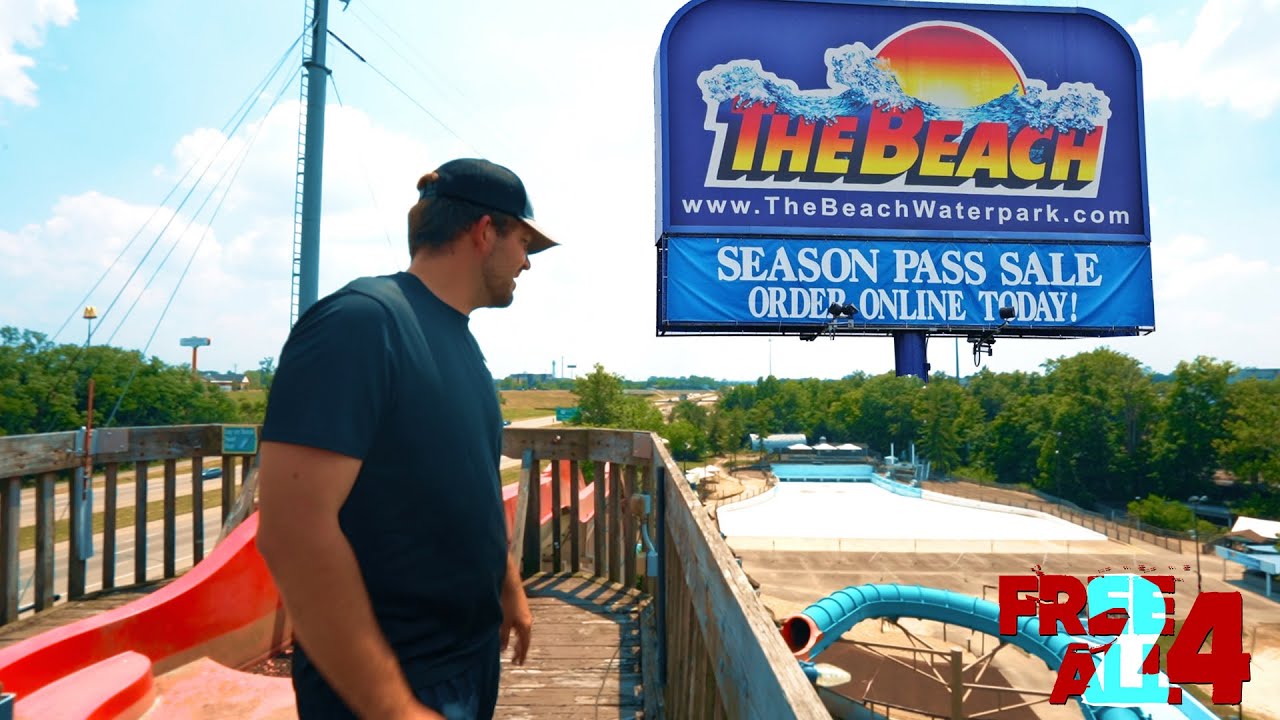 Exploring the Abandoned The Beach Water Park Outside of Cincinnati, OH!