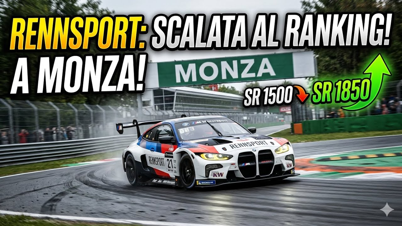 🔴 MONZA è un campo di battaglia! RENNSPORT Ranking Race !