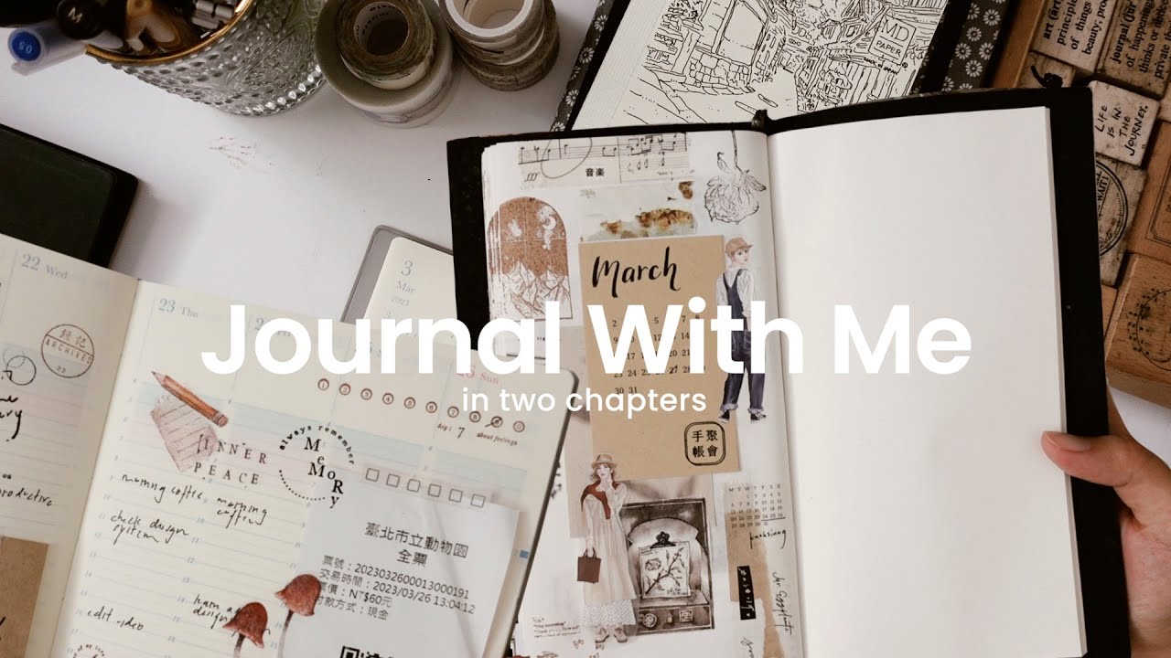 Journal With Me : Traveler's Notebook | #MIDORI Planner