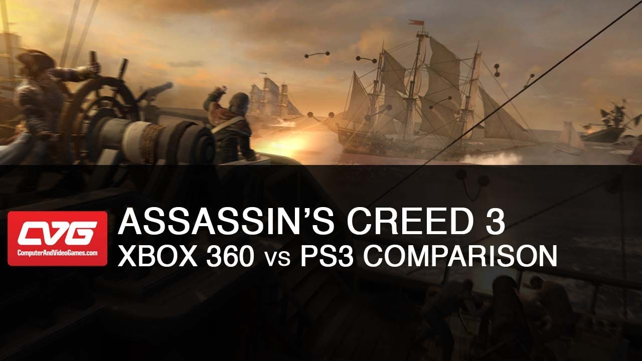 Assassin's Creed 3: Xbox 360 vs PS3 Comparison HD