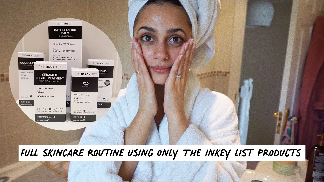Morning to Night Skincare Using ONLY The Inkey List