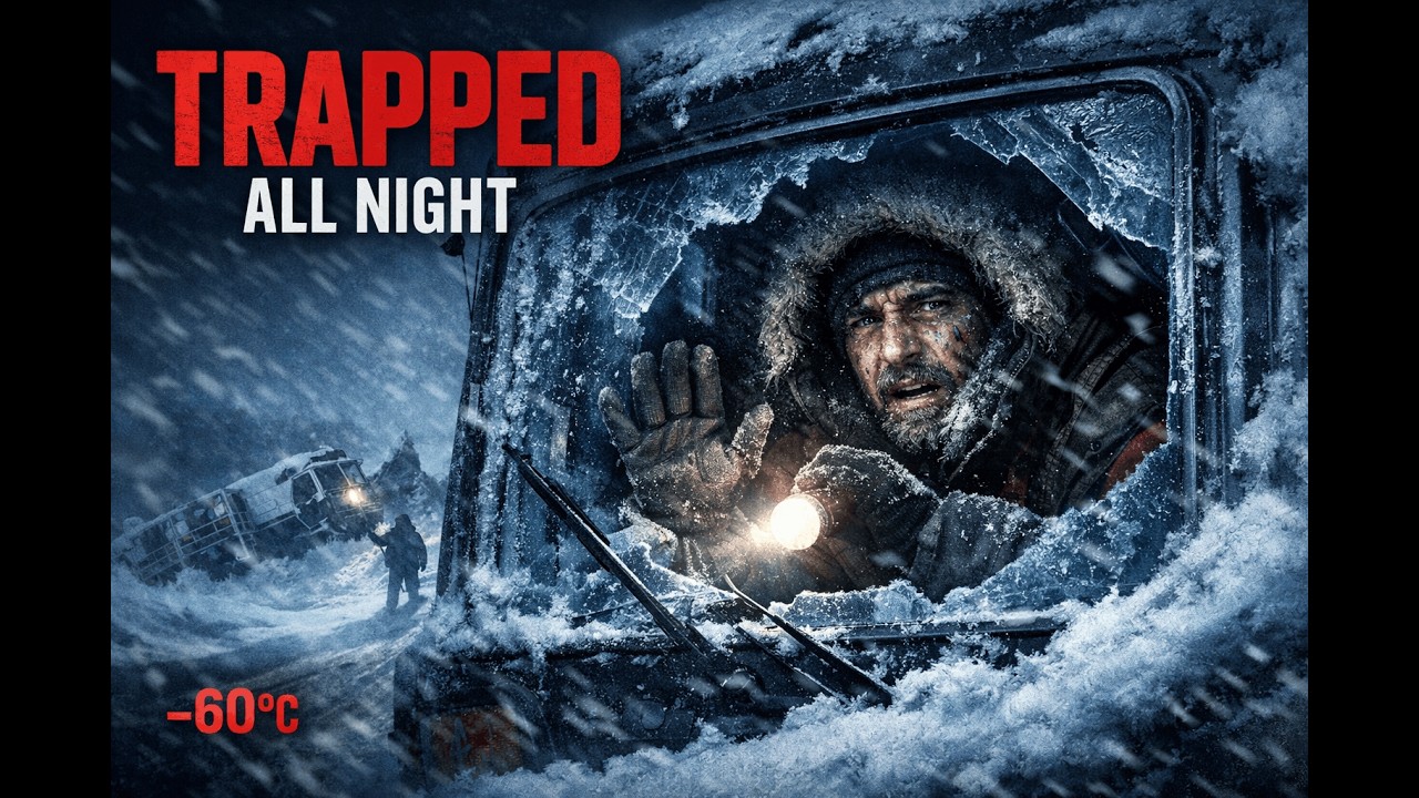 One Night Trapped Outside at -60°C in Yakutia (Based on a True Story) | White Silence