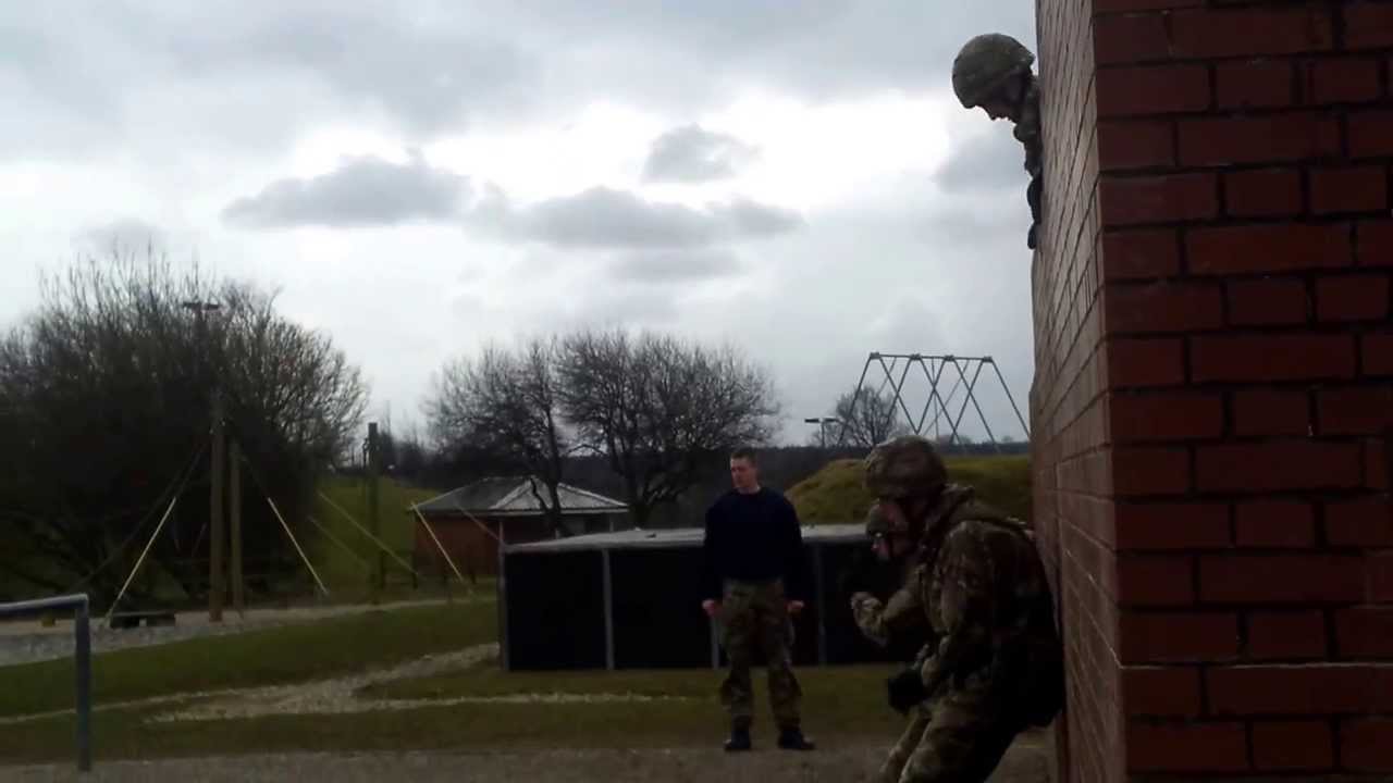 Assault course demo by junior soldiers at AFC Harrogate family day March 2013