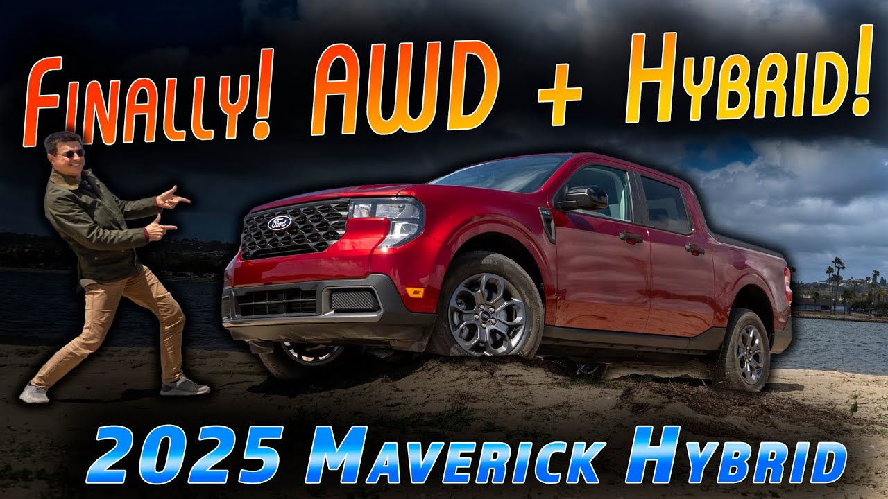 2025 Ford Maverick Hybrid Review | Ford's Fuel Sipper Finally Gets AWD!