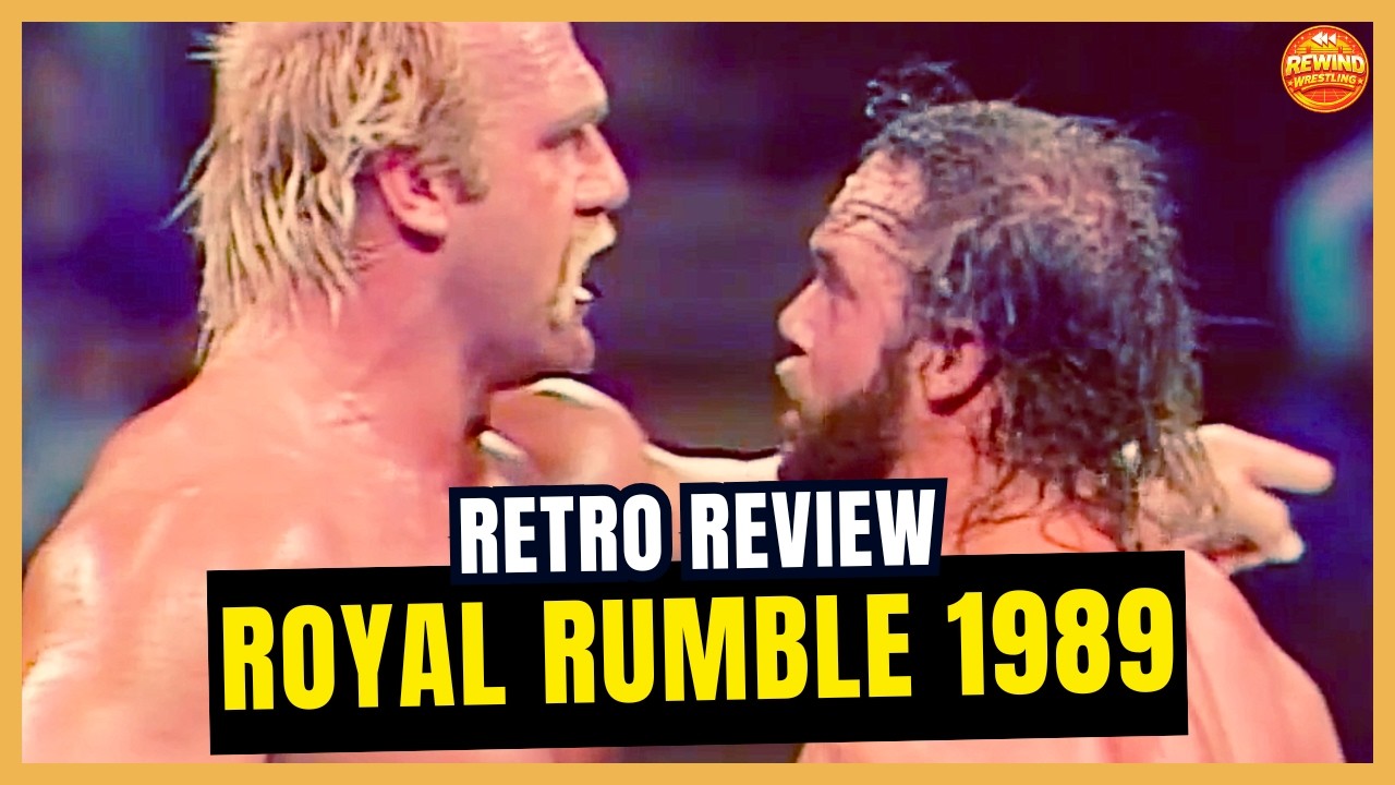 WWF ROYAL RUMBLE 1989 REVIEW - Mega Powers ALMOST EXPLODE...