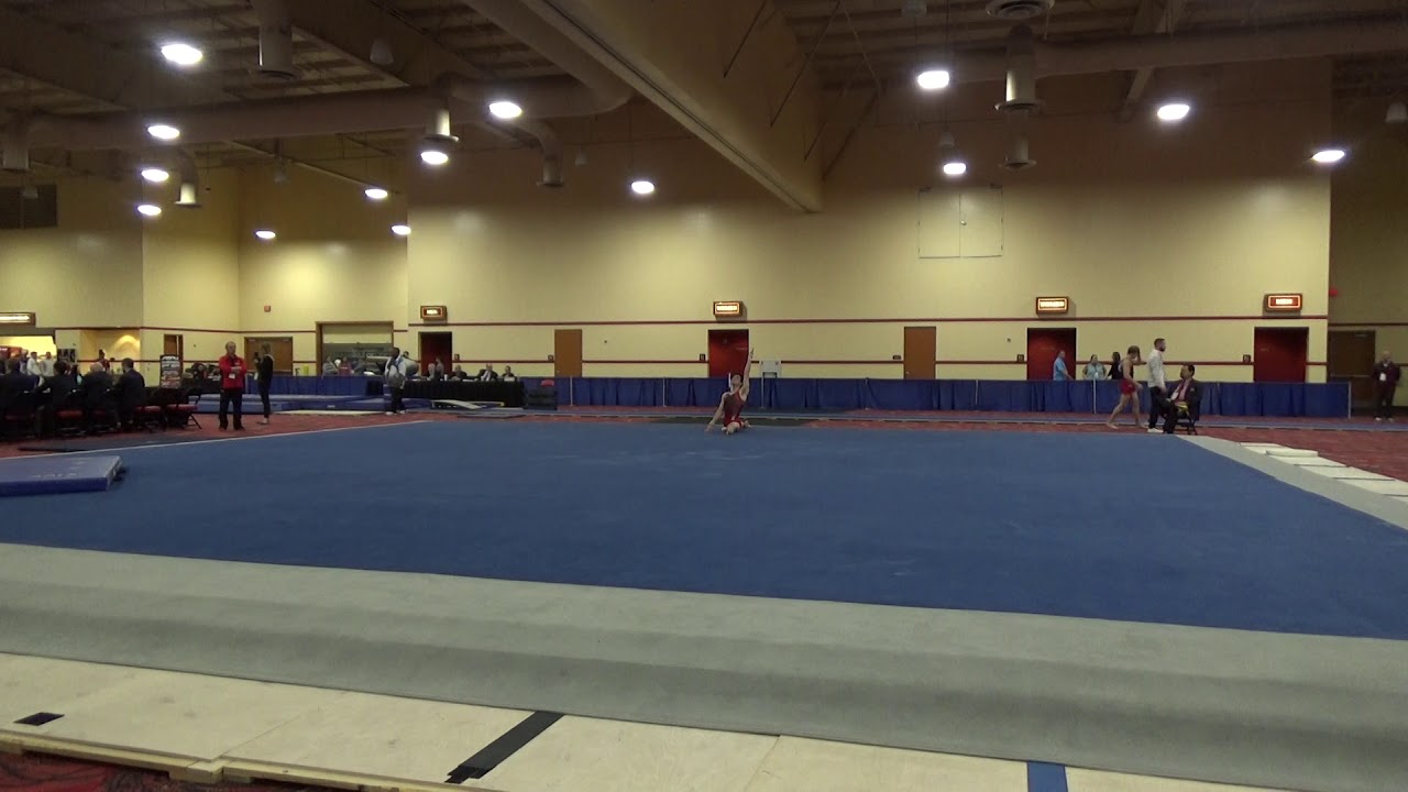 Noah Giordano - Floor Exercise - 2019 Winter Cup Junior Prelims