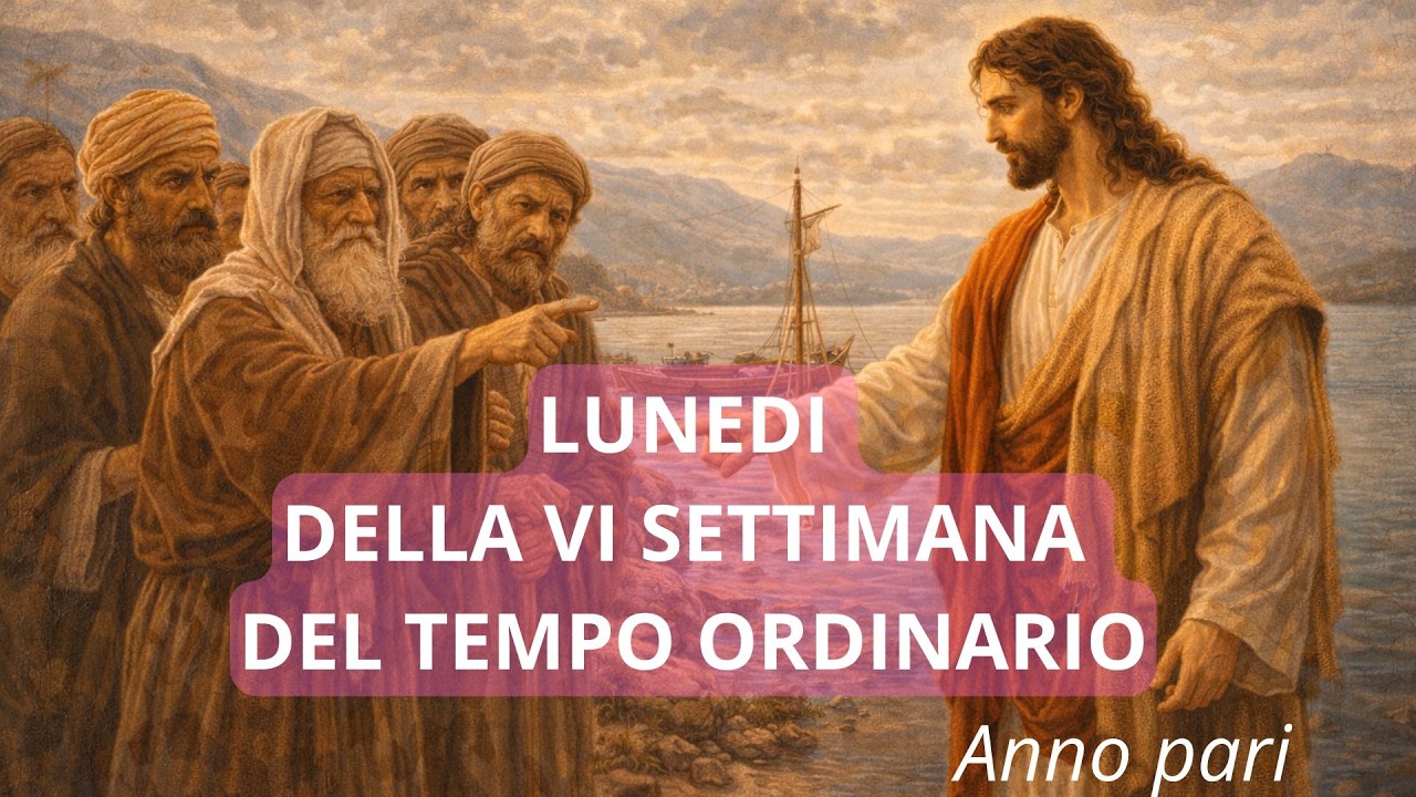 Letture e Vangelo del giorno di LUNEDI 16 FEBBRAIO 2026