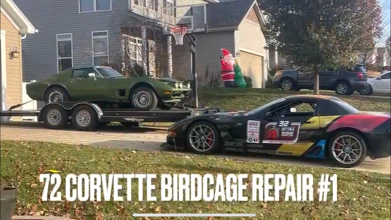 72 corvette birdcage repair #1