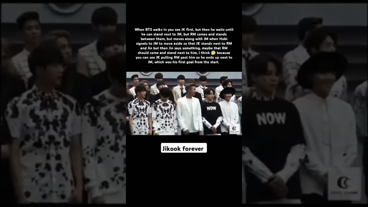 Jungkook wants to go to the Jimin side 