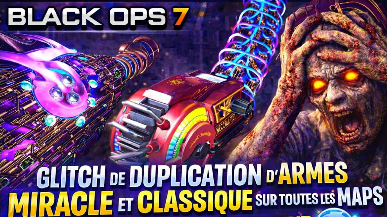 NEW BLACK OPS 7 ZOMBIES – DUPLICATION D’ARMES MIRACLES + ATOUTS PERMANENTS 😱 (GLITCH BROKEN) 