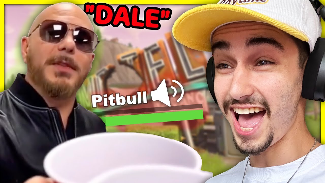 PITBULL играет в FORTNITE И // Mr. Worldwide VOICE 😎