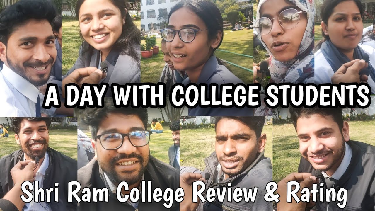 College Vlog | Shri Ram College Students Review & Rating