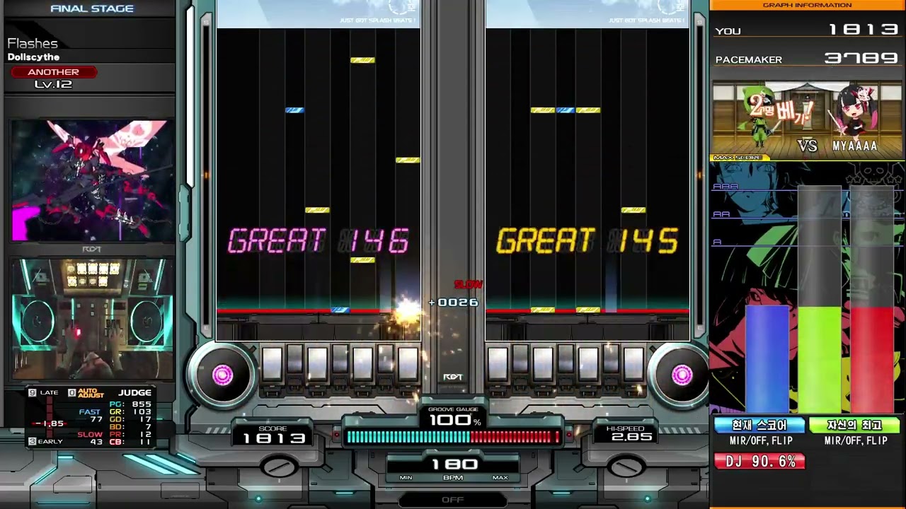 [IIDX DP] Flashes DPA 3807 (AAA+91)