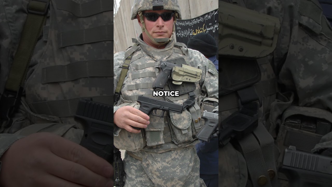 Why Some Soldiers Still Carry Pistols on Their Vests