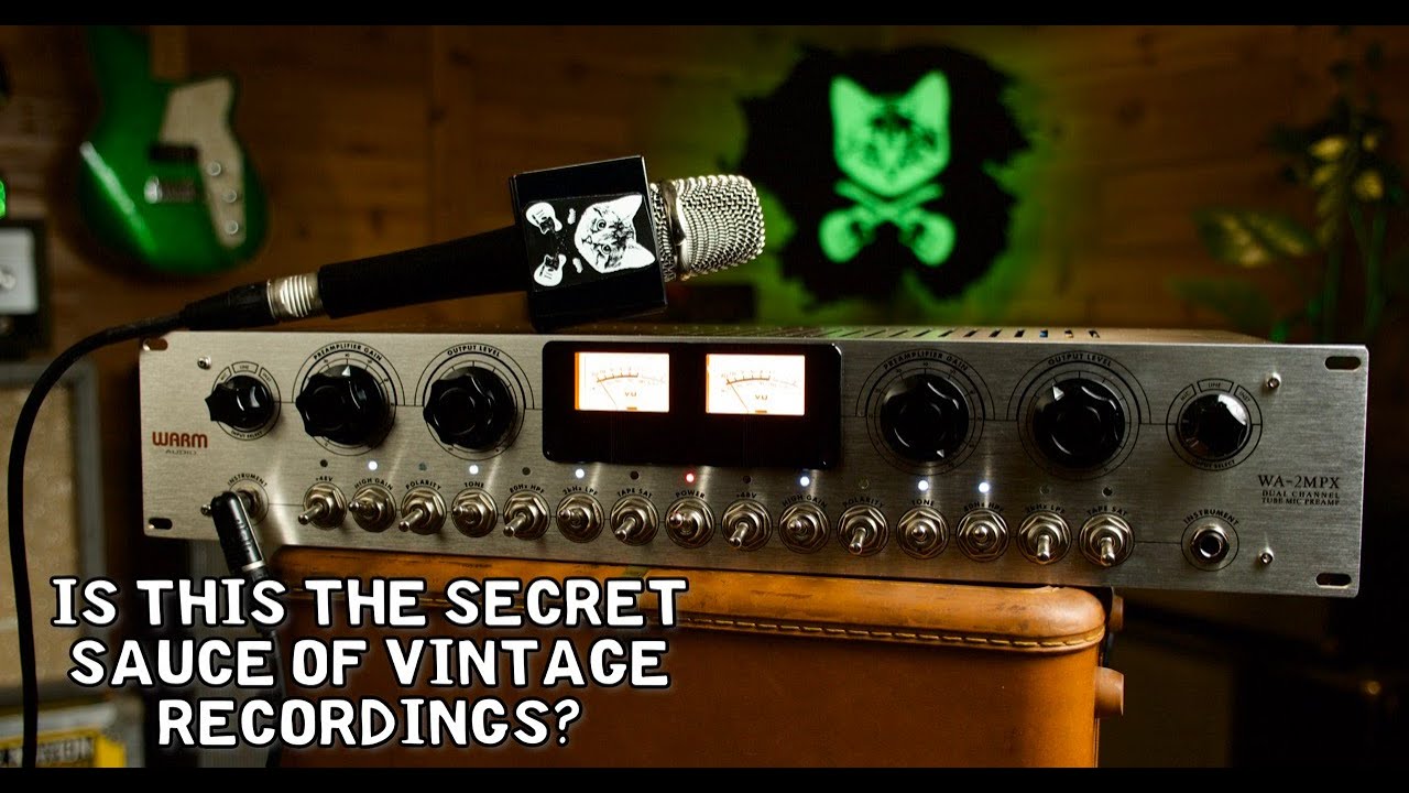 Experience the Golden Age of Recording with the Warm Audio WA-2MPX Preamp