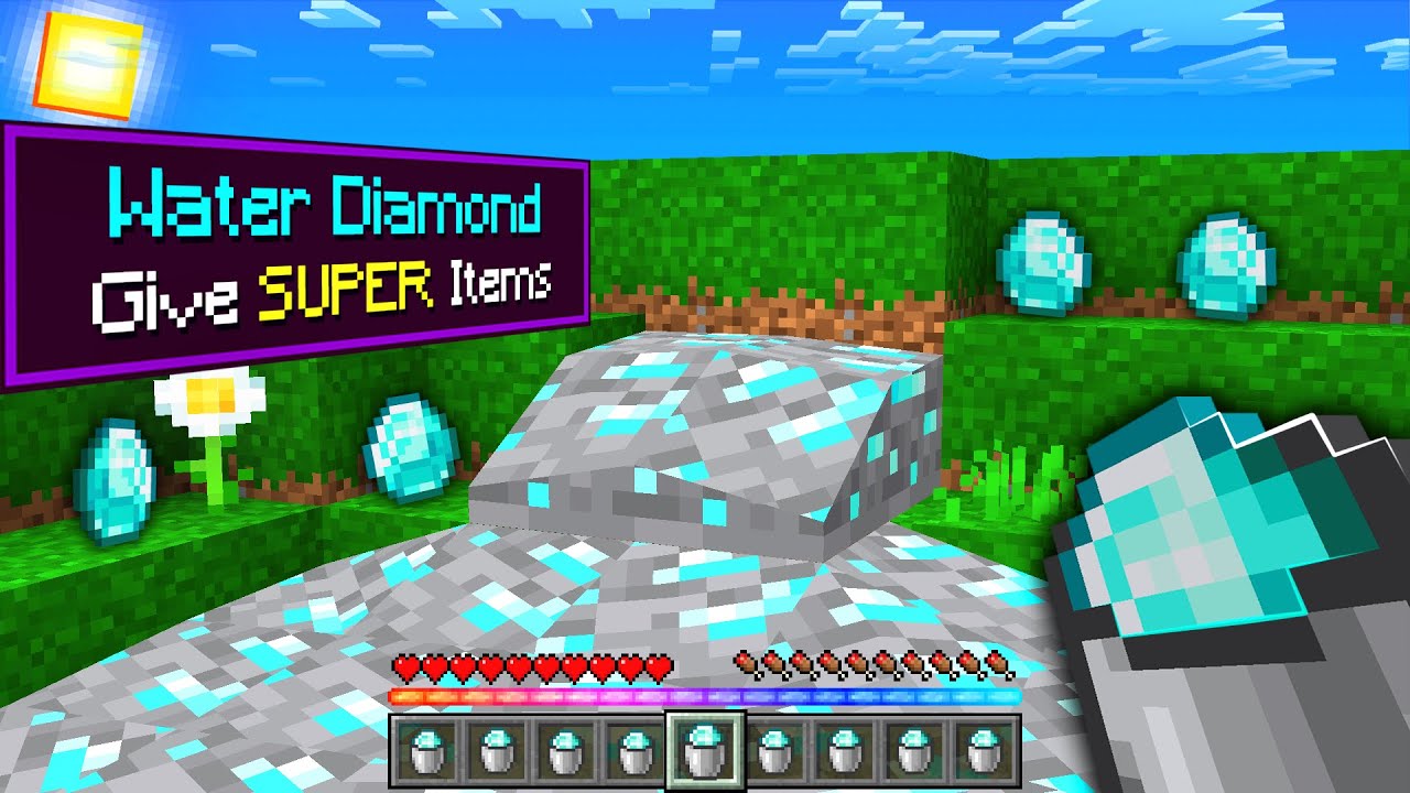 ماين كرافت اقدر اصنع سوائل من الموارد!😱 (ماء الدايموند!)💎 - Diamond Liquids