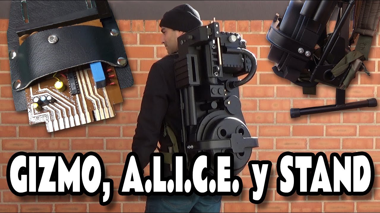 Por fin!! Consigo el ALICE FRAME, compro un STAND Y fabrico el GIZMO BELT | #ghostbusters