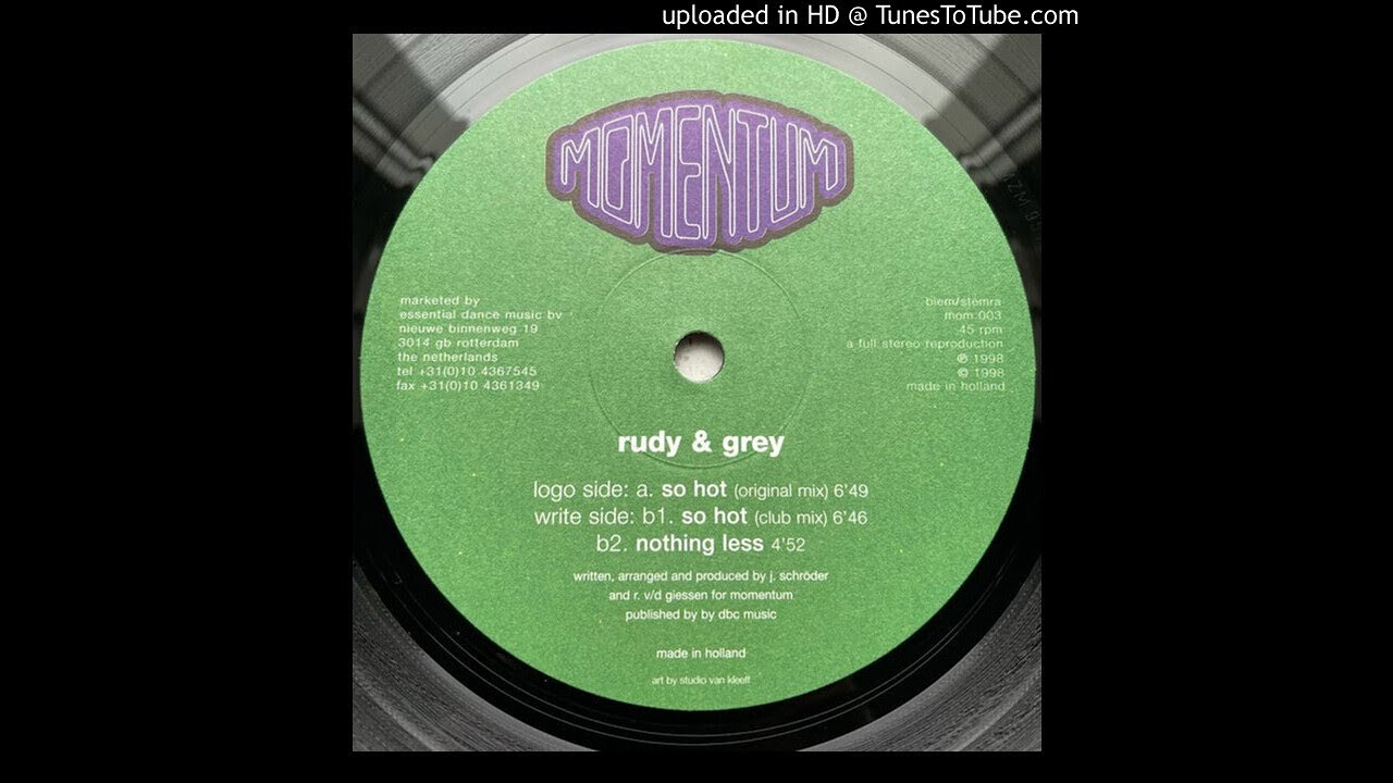 Rudy & Grey - So Hot (Club Mix)-1998