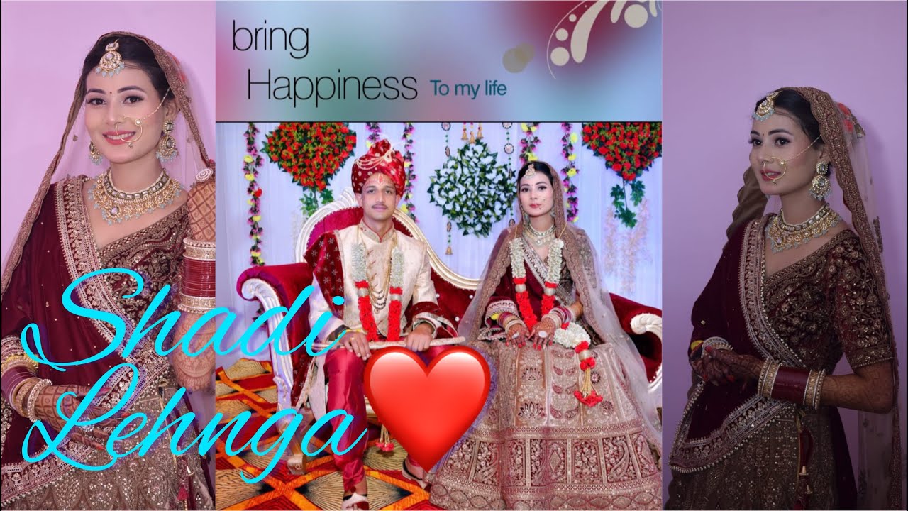 मेरी शादी के लेहन्गे का price❤️😍 || About my wedding Lehnga ❤️ || Dishurathorevlogs🌷