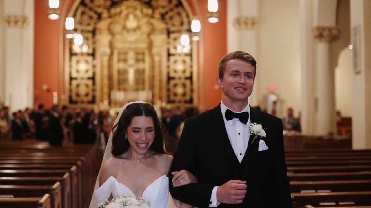 When a Latina and Gringo meet on Hinge.... Los Connells Wedding Video | Miami, Florida