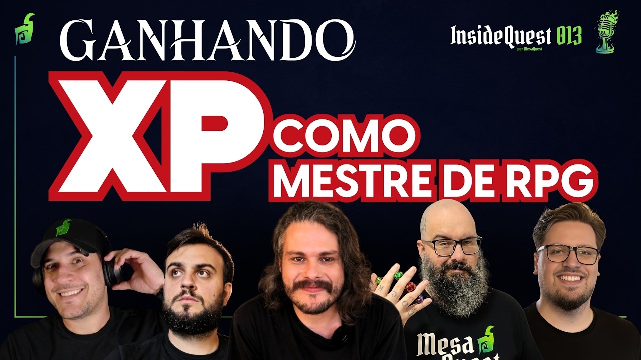 Evoluindo como Mestre de RPG com dicas que não se falam | InsideQuest #013