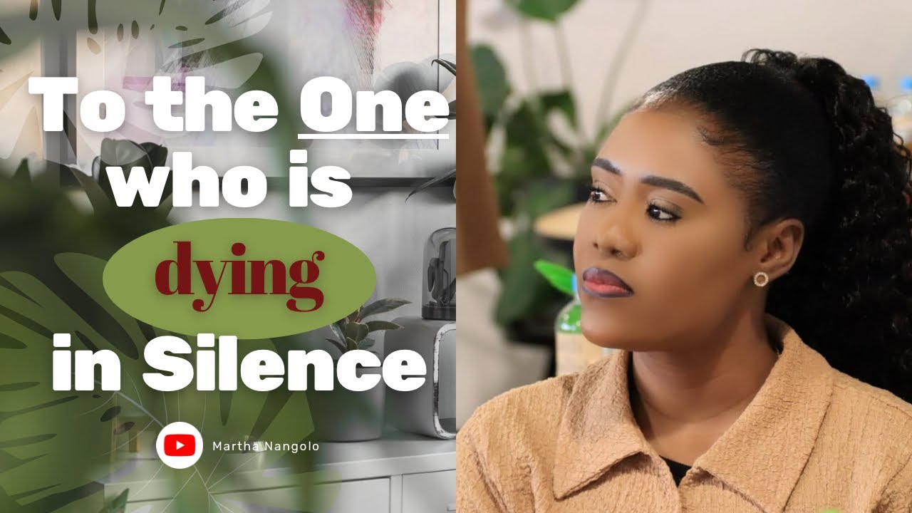 To the One dying in silence💌