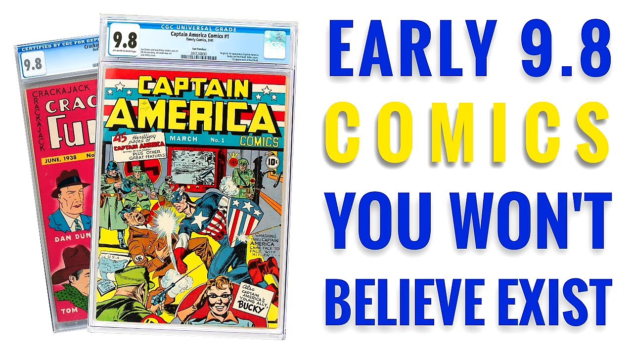 What are the OLDEST 9.8 COMICS? You Won't Believe!