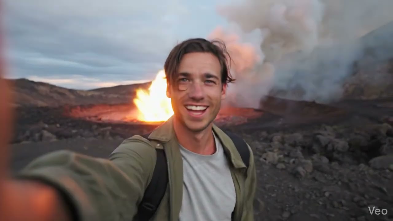 Is This Volcano Eruption Real or AI?
