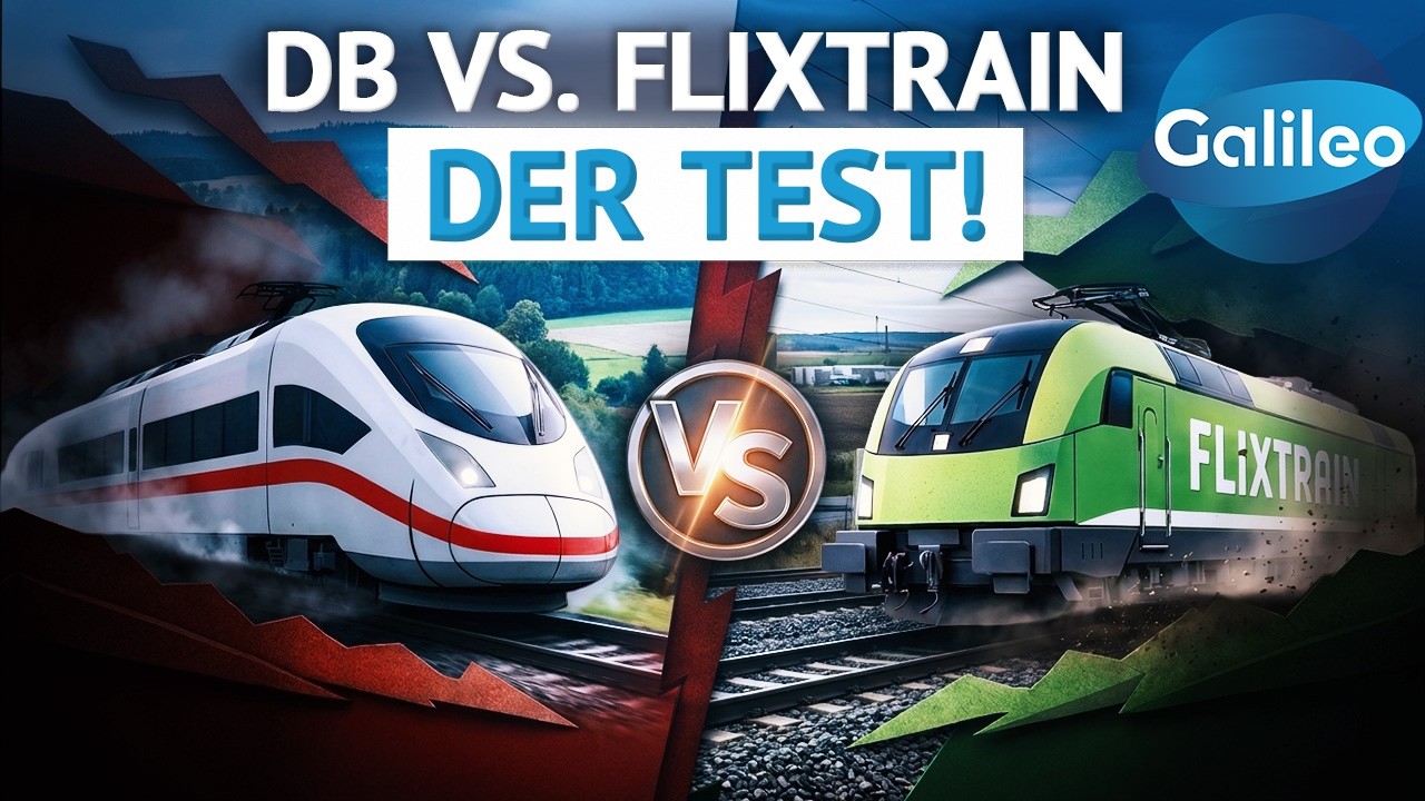 Flixtrain vs. ICE: Ist der Billig-Zug wirklich besser als die Deutsche Bahn?