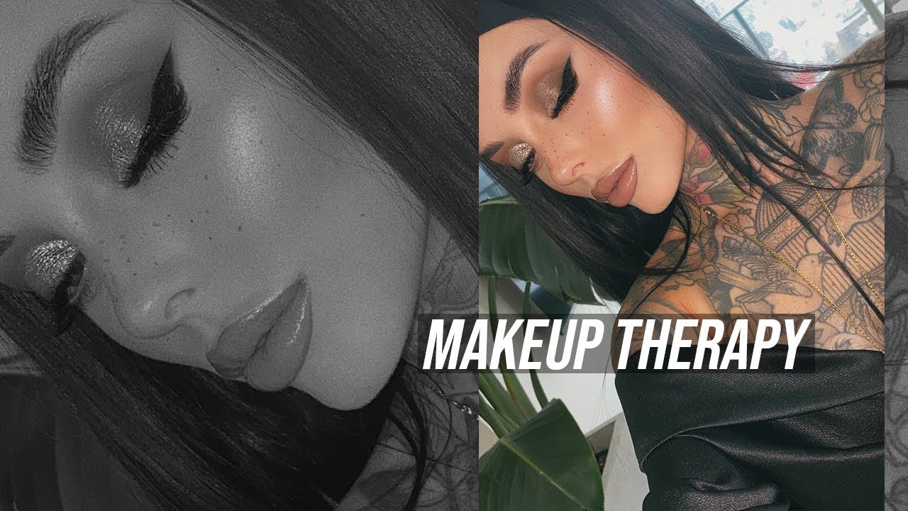 CALMING / NO STRESS MAKEUP TUTORIAL | Belle Jorden