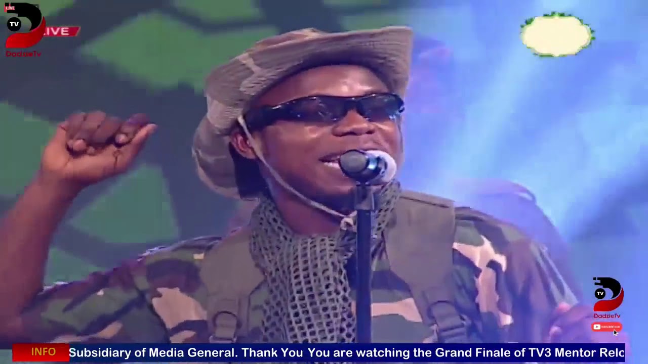 Kweku Bany 2nd Round Performance At TV3 Mentor 2020 Grand Finale