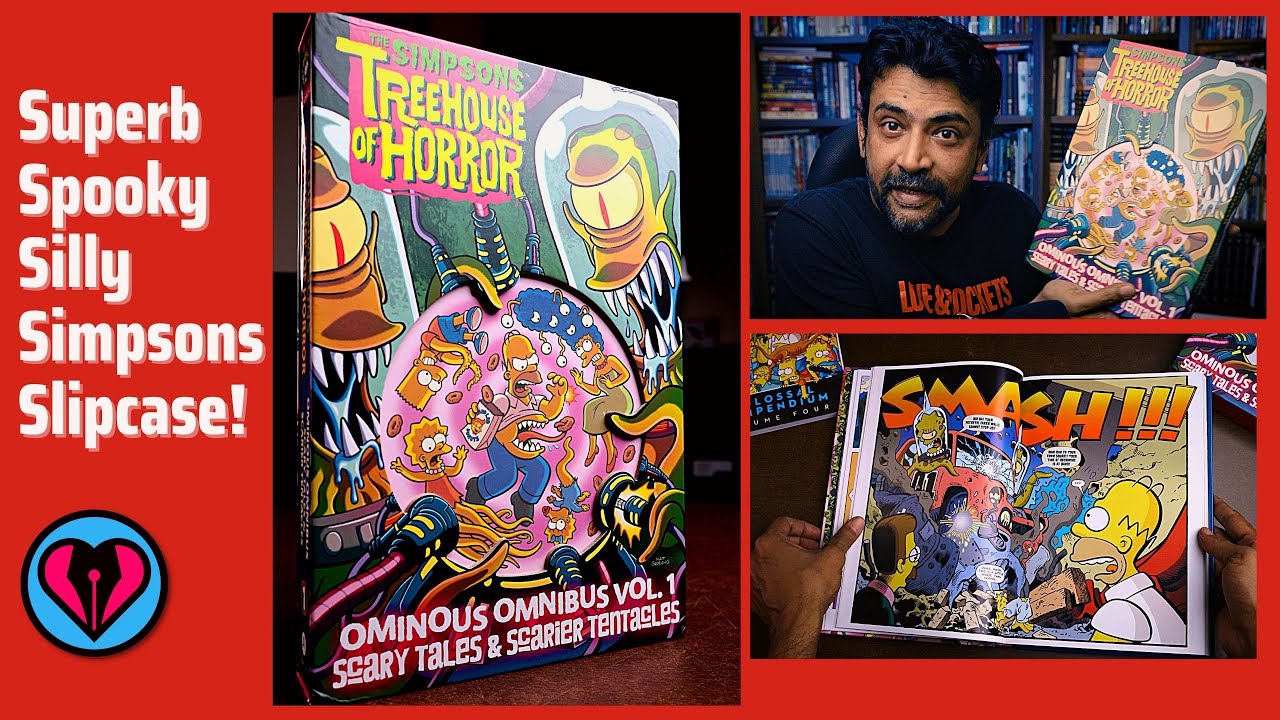 Simpsons TREEHOUSE OF HORROR Omnibus - A Quick Look!