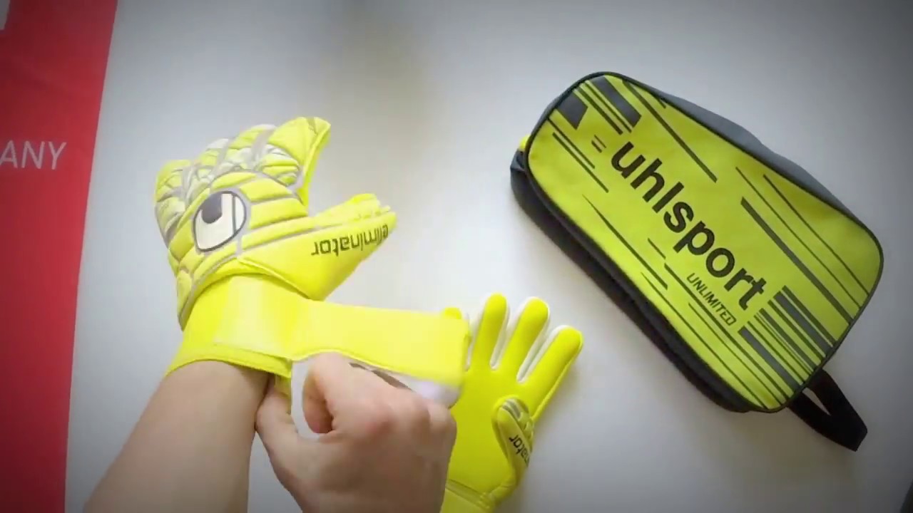 2017 Uhlsport Eliminator Absolutgrip HN Goalkeeper Gloves: Unboxing & On-Hands