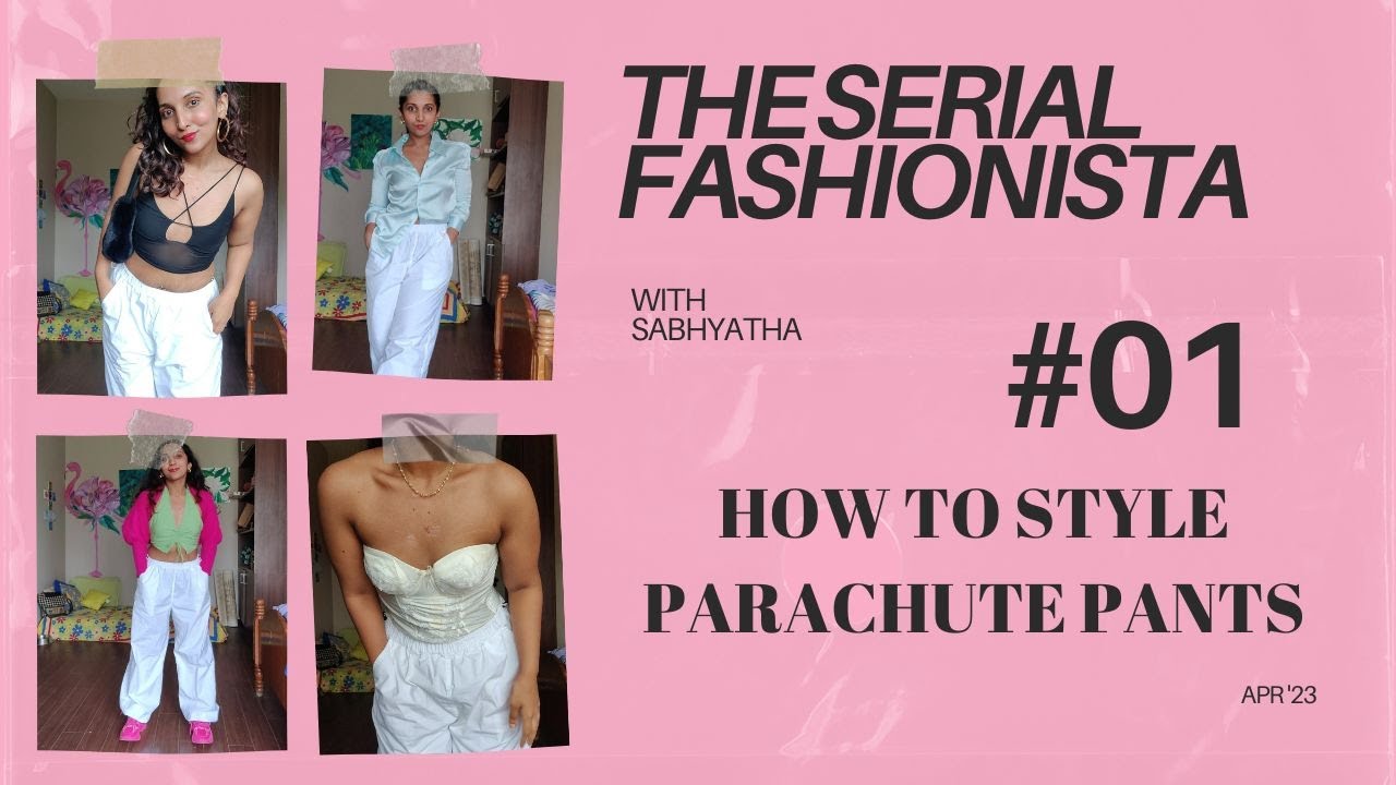 Style with me | How to style your Parachute pants  | PRODUCTS MENTIONED IN DESCRIPTION BELOW