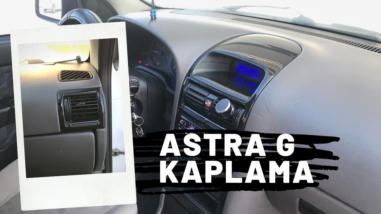 Astra G Piano Black Kaplama Uygulaması
