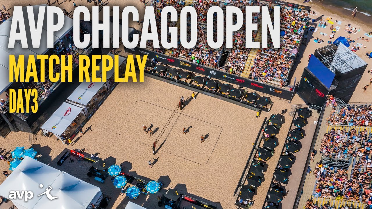 Budinger/Evans vs Ta. Crabb/Sander | 2024 AVP Chicago Open | Sunday | Stadium Court