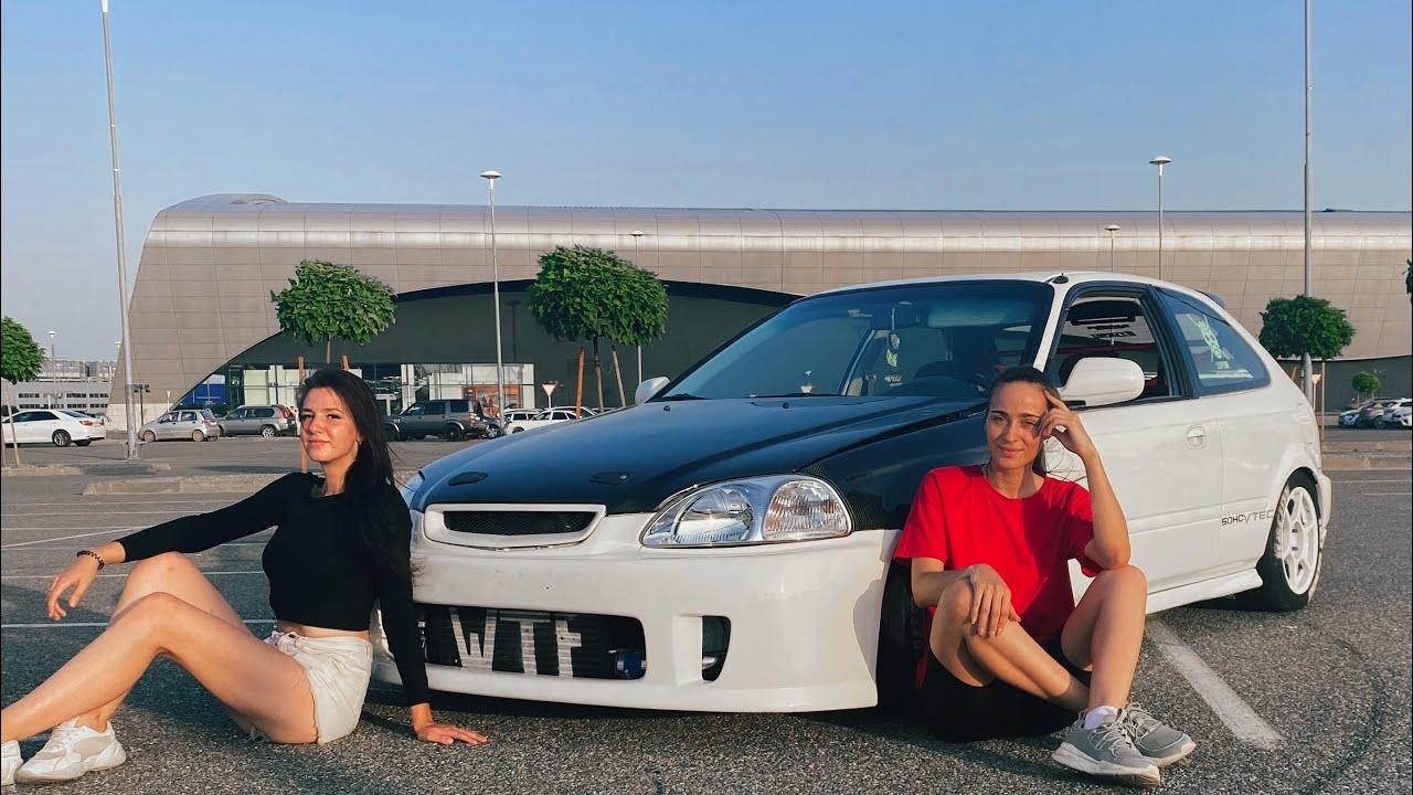 HONDA CIVIC на ТУРБО моторе. Девчачий обзор