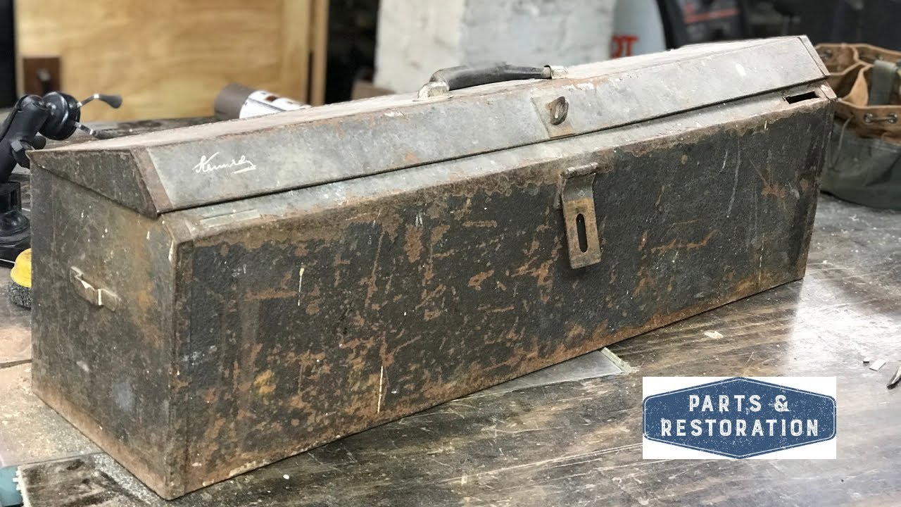 Covert Rifle Case | Restoring a Beat Up KENNEDY TOOL BOX