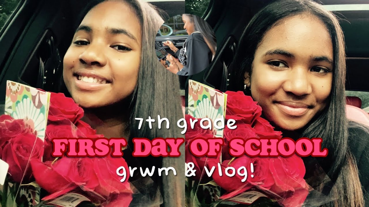 grwm+vlog: First Day of 7TH GRADE 2023