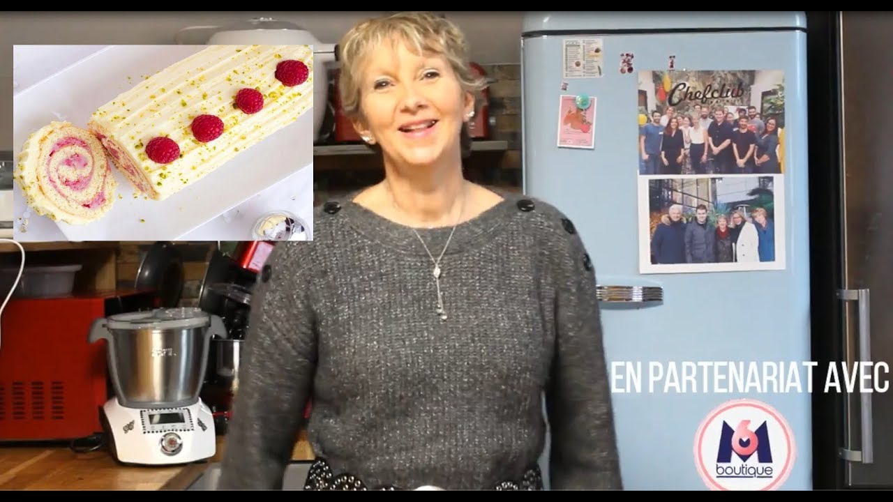 Recette de la genoise de bûche au Compact Cook Elite de M6 Boutique